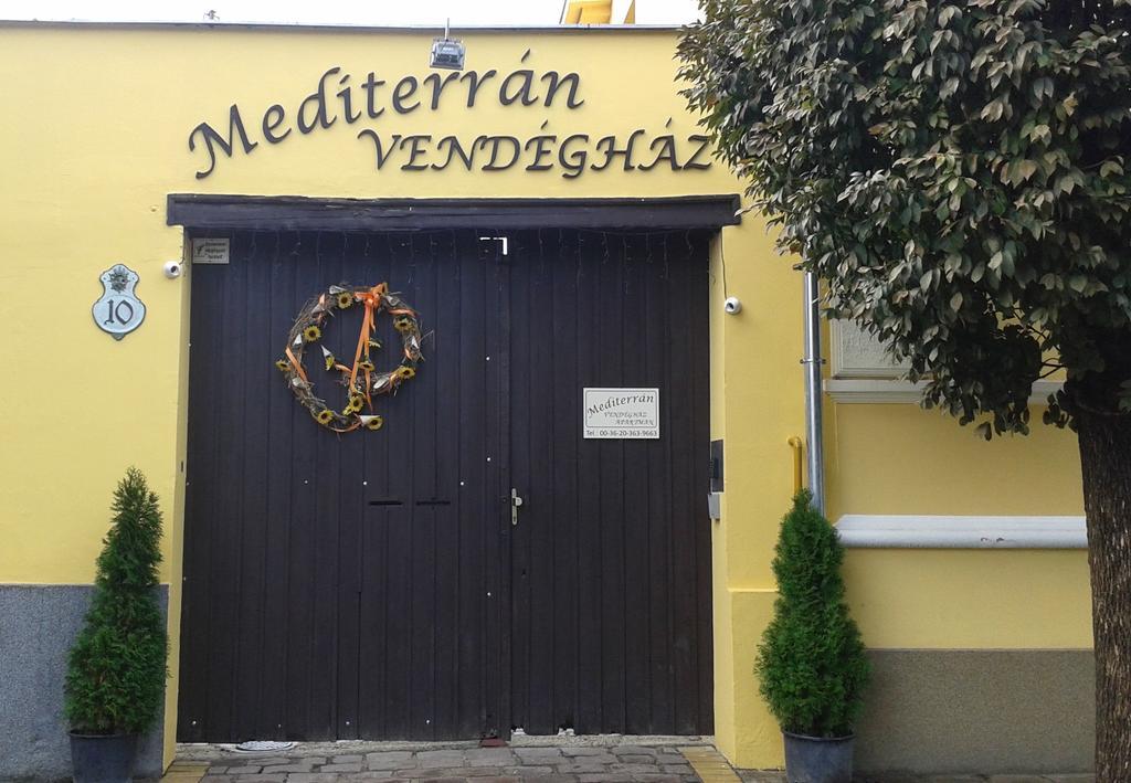 Mediterran Vendeghaz Kecskemét Eksteriør bilde